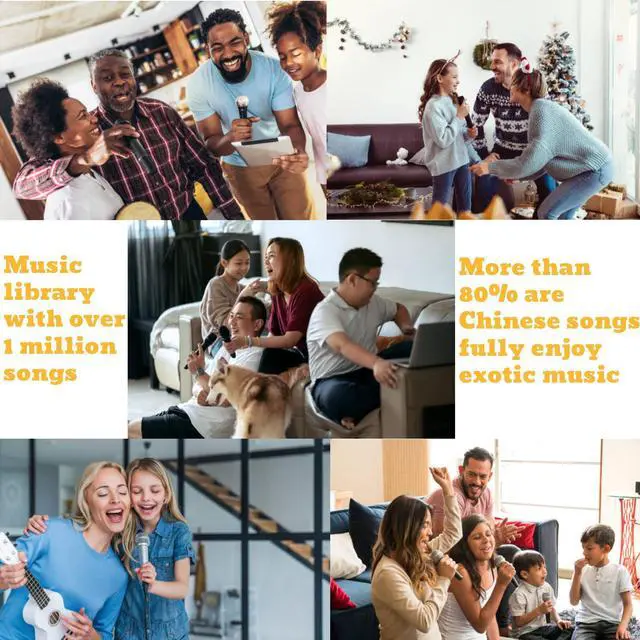 Alt view image 3 of 6 - Phaseotech China Karaoke Performer PH240 Professional Karaoke Configuration  Cloud Update Download family Songhouse Party Karaoke