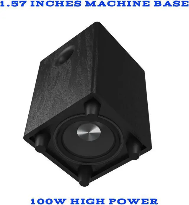 Alt view image 5 of 7 - Phaseotech 6.5 Inch Passive Subwoofer, 100W Power Heavy Bass Powerful Sound Synthetic Fiber Wood Material, Passive Speaker for Home Theater Party Plug and Play