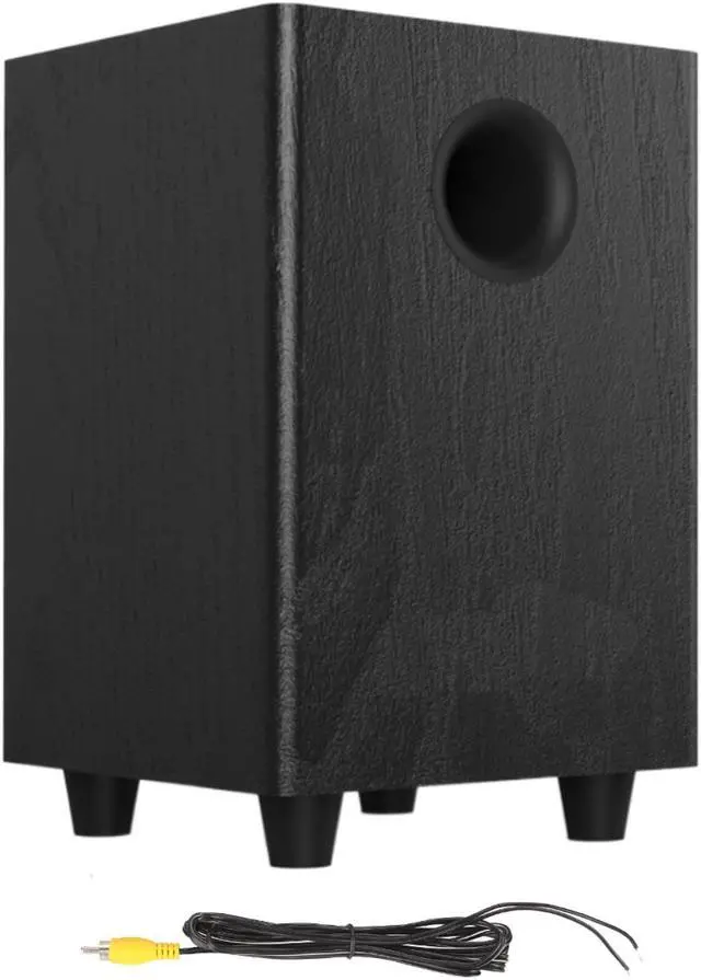 Alt view image 7 of 7 - Phaseotech 6.5 Inch Passive Subwoofer, 100W Power Heavy Bass Powerful Sound Synthetic Fiber Wood Material, Passive Speaker for Home Theater Party Plug and Play