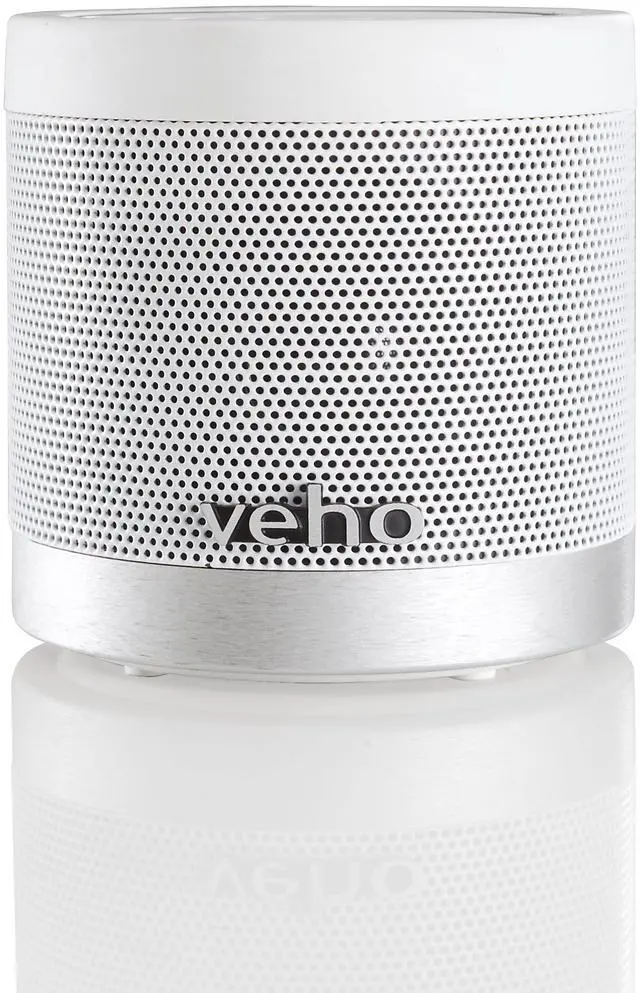 Alt view image 16 of 20 - Veho M-4 Bluetooth Portable Rechargeable Speaker (White)
