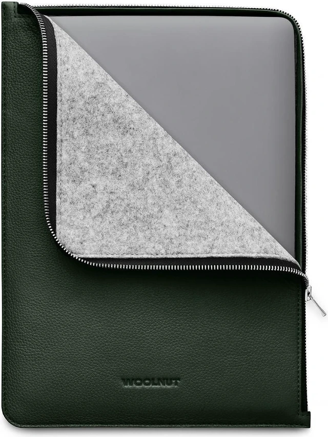 Main image of Leather Folio for 14-inch MacBook Pro - Green
