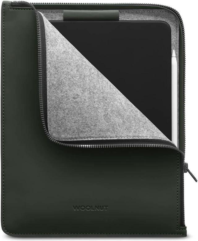 Alt view image 3 of 6 - Coated PU Folio for 11-inch iPad Pro & Air - Green