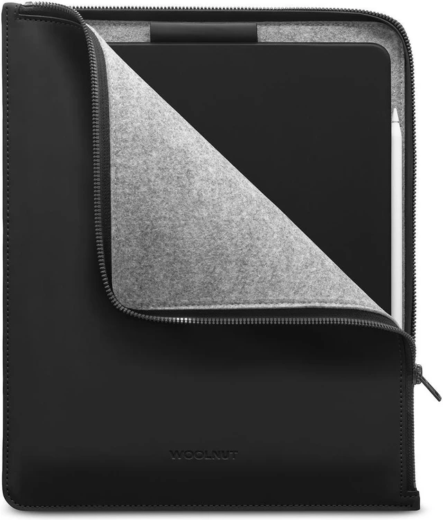 Alt view image 3 of 6 - Coated PU Folio for 12.9-inch iPad Pro - Black