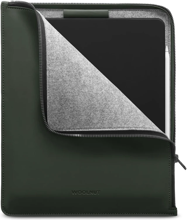 Alt view image 3 of 6 - Coated PU Folio for 12.9-inch iPad Pro - Green