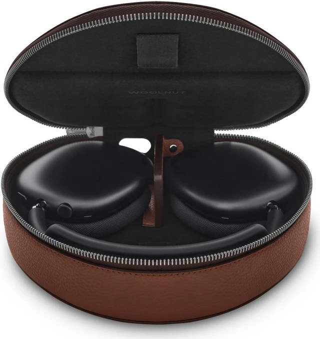 Main image of Leather Case for AirPods Max - Cognac