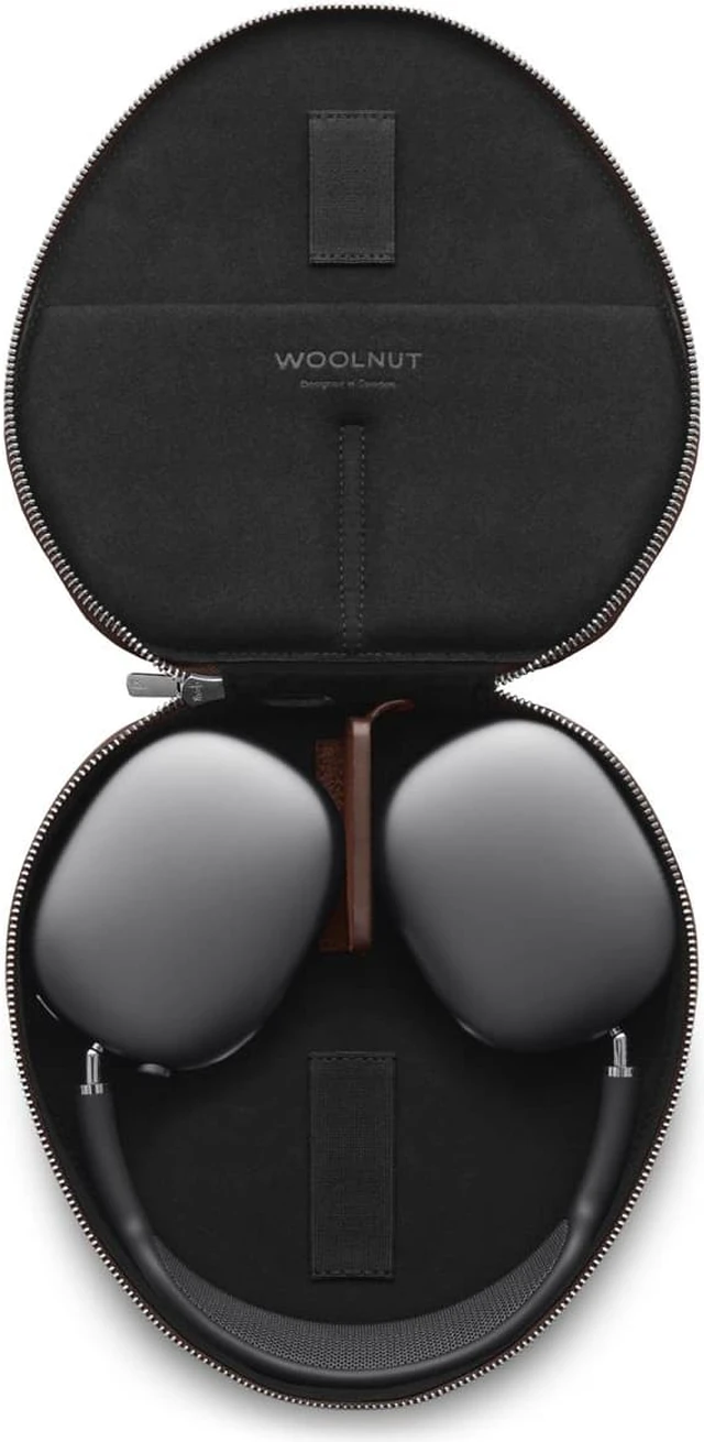 Alt view image 6 of 7 - Leather Case for AirPods Max - Cognac