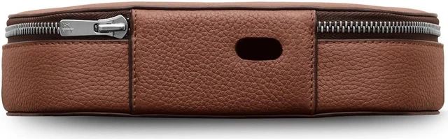 Alt view image 5 of 7 - Leather Case for AirPods Max - Cognac