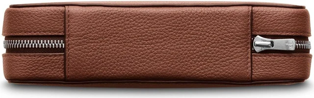 Alt view image 5 of 7 - Leather Tech Organizer - Cognac