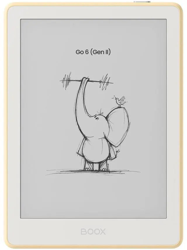 Alt view image 2 of 7 - Onyx BOOX GO 6(Gen ) Custard E-Ink Tablet