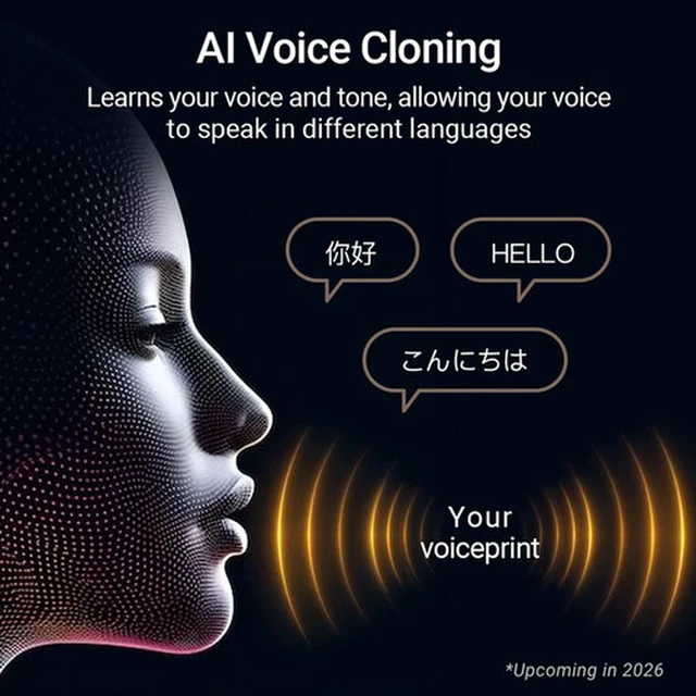 Alt view image 4 of 4 - W4 AI Interpreter Earbuds