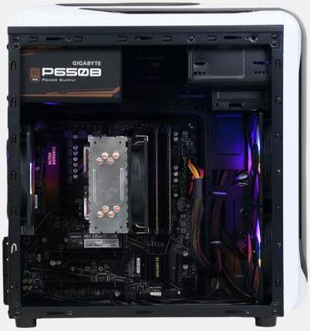 Alt view image 3 of 5 - M MUIKEUHD  Gaming PC Barebone Systems  AMD Ryzen 5 5600 16GB(8*2) DDR4 3200MHz  500GB M.2 NVMe 650W PSU  Windows 11 Pro  Gaming PC Barebone Systems