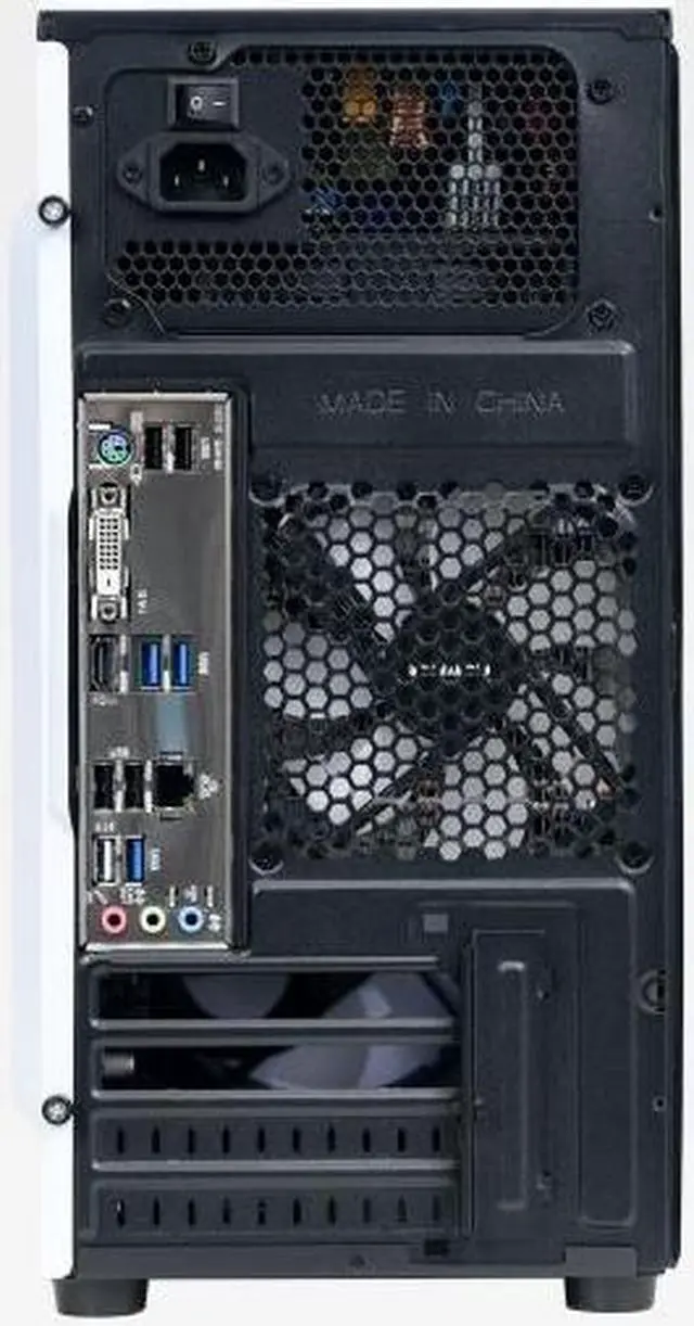 Alt view image 4 of 5 - M MUIKEUHD Gaming PC Barebone Systems AMD Ryzen 5 5600X 16GB (8*2) DDR4 3200MHz 500GB M. 2 NVMe 650W PSU Windows 11 Pro Gaming PC Barebone Systems  (Without Graphics Card )