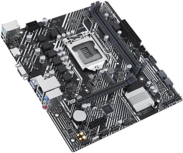 Alt view image 4 of 7 - ASUS PRIME H510M-K R2.0 Intel H510 LGA 1200 Micro ATX Motherboard