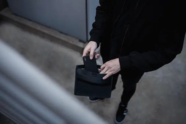 Alt view image 5 of 5 - OffGrid Cell Phone Faraday Bag - Premium EMP Proof Military Grade Device Shielding Data Security for Signal Blocking, Anti-tracking, Anti-spying protection. Faraday Bags for Cell Phones