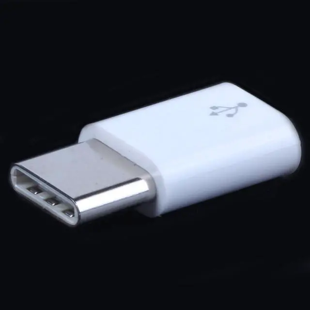 Alt view image 14 of 14 - Universal USB Type C 3.1 Male to Micro USB 2.0 5 Pin Female Data Adapter:1PC