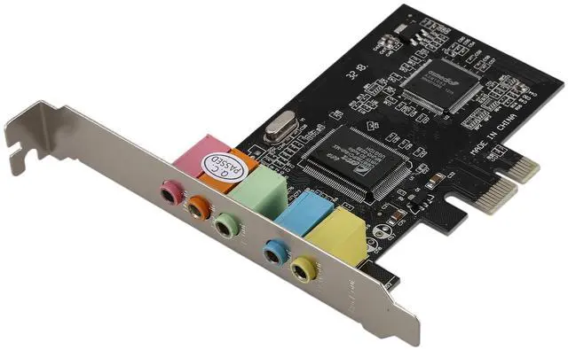 Alt view image 5 of 10 - PCI Express PCI-E 5.1 Channel 3D Audio 6 Channels Digital Sound Card For win XP
