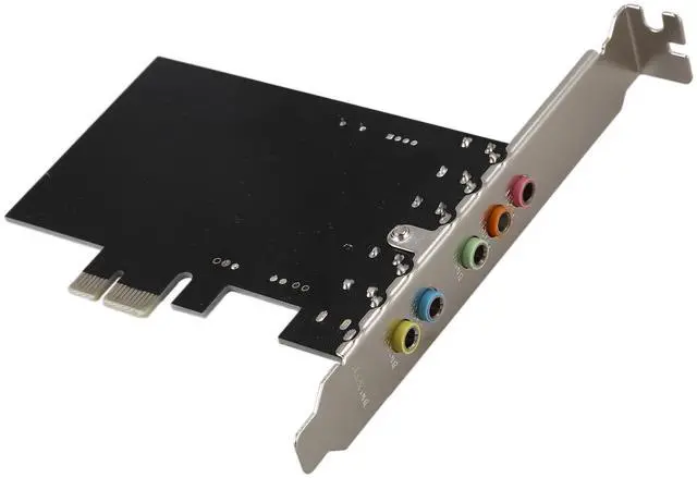 Alt view image 7 of 10 - PCI Express PCI-E 5.1 Channel 3D Audio 6 Channels Digital Sound Card For win XP