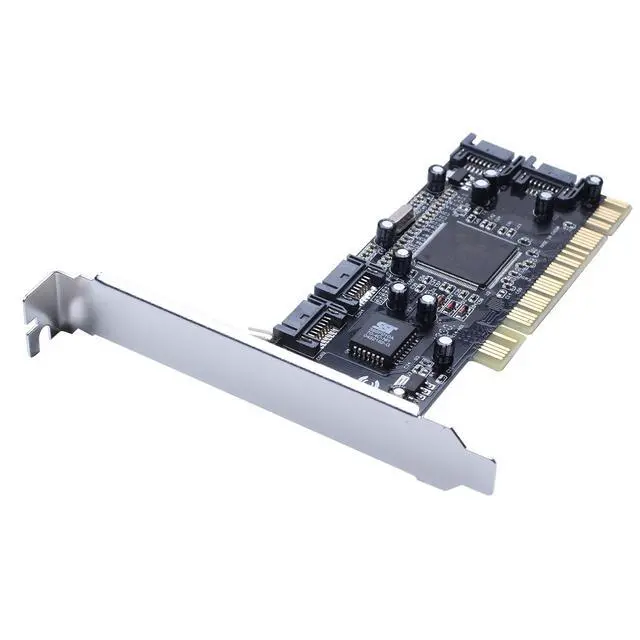 Alt view image 9 of 13 - Sata Pci 4 Port Expansion Card Sata Controller Pci Raid Card Pci To Sata Adpater Sata Pci Converter Card For Desktop/Computer