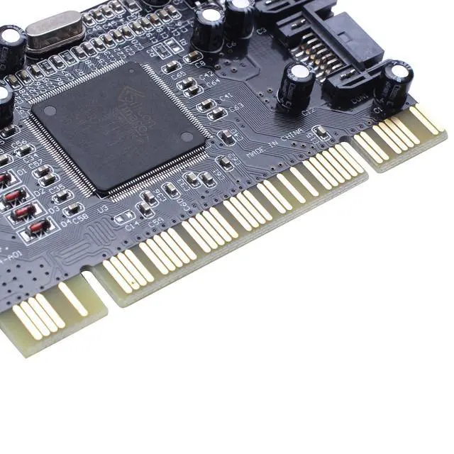 Alt view image 13 of 13 - Sata Pci 4 Port Expansion Card Sata Controller Pci Raid Card Pci To Sata Adpater Sata Pci Converter Card For Desktop/Computer