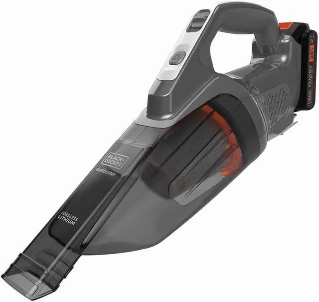 Main image of BLACK+DECKER 20V dustbuster Small Vacuum Cleaner Portable Vacuum Hand Held Cordless for Home and Car, Includes Rechargeable Battery (BCHV001C1)