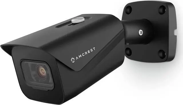 Main image of Amcrest UltraHD 4K (8MP) Outdoor Bullet Security IP POE Camera, 98ft NightVision, 2.8mm Lens, IP67 Weatherproof, 256GB MicroSD Recording, Black (IP8M-2496EB-V2)