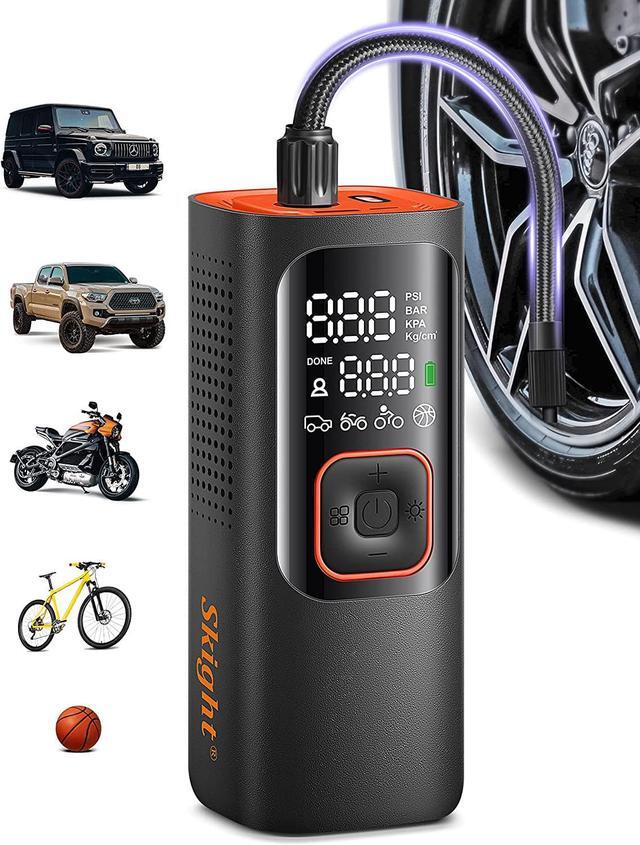 OlarHike 12V Portable Air Copressor, 150PSI Dual Cylinder Etal Pup