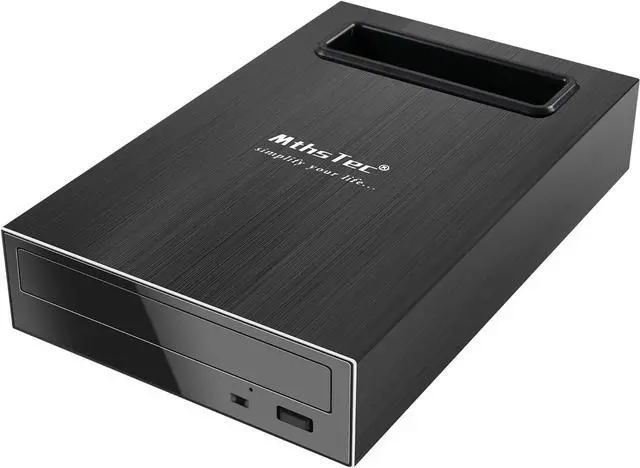 Main image of MthsTec 4 in 1 External Blu-ray Drive, 16X USB 3.0 and Type-C Powerful Desktop External Bluray Drive Burner DVD Burner Optical Drive Charger HDD Enclosure USB HUB for Mac/PC
