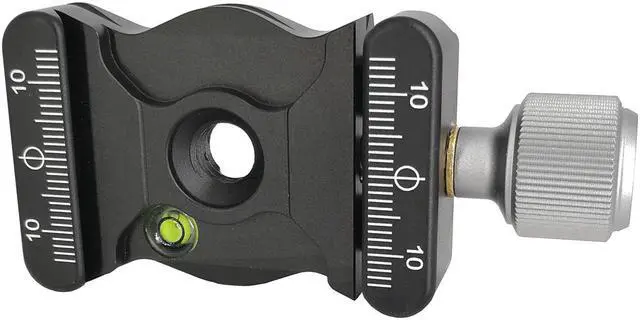 Alt view image 3 of 8 - Koolehaoda Screw Knob Quick Release Plate Clamp Adapter with Bottom AS Standard Dovetail fit Arca Swiss Tripod or Monopod Head (DE-38)
