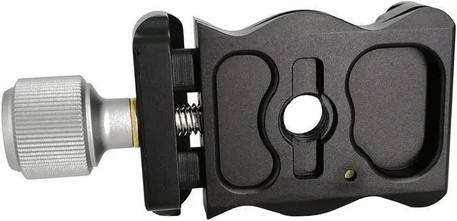 Alt view image 6 of 8 - Koolehaoda Screw Knob Quick Release Plate Clamp Adapter with Bottom AS Standard Dovetail fit Arca Swiss Tripod or Monopod Head (DE-38)
