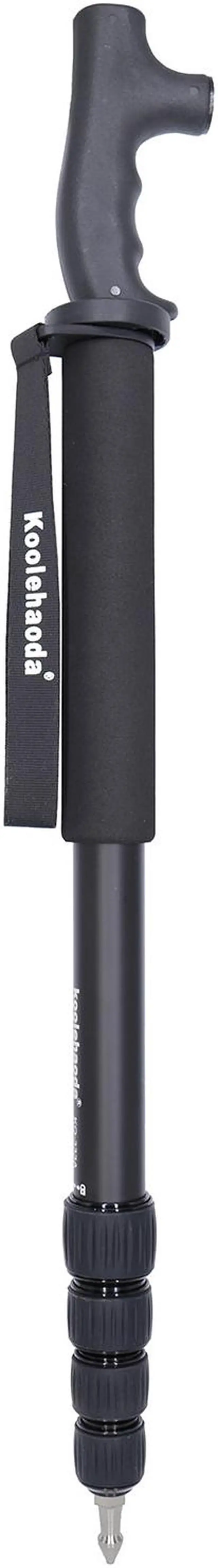 Alt view image 4 of 7 - Koolehaoda Aluminum Camera Monopod & Alpenstock with Handle, 5-Legs Sections,12KG / 26.4 lbs Load Capacity.