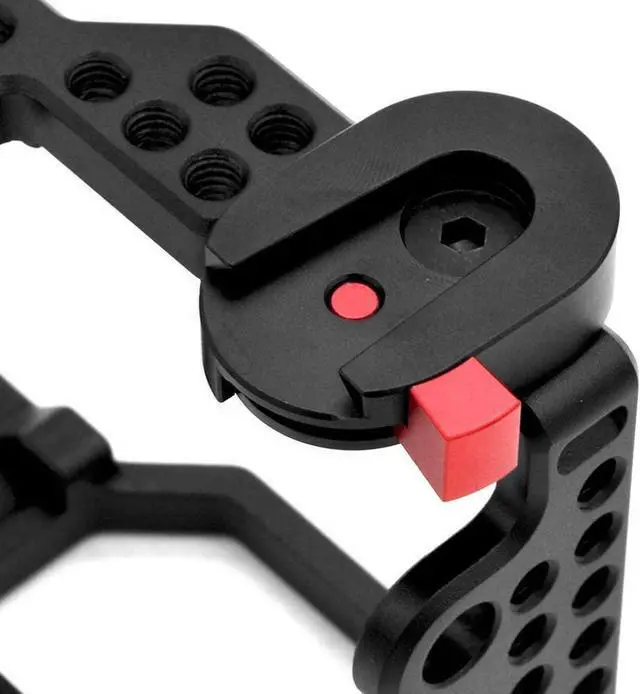 Alt view image 3 of 7 - koolehaoda 1/4" Mini Quick Release Plate System for Tripod, Articulated Arm, Mount LCD Monitors, Magic Arm, LED Light
