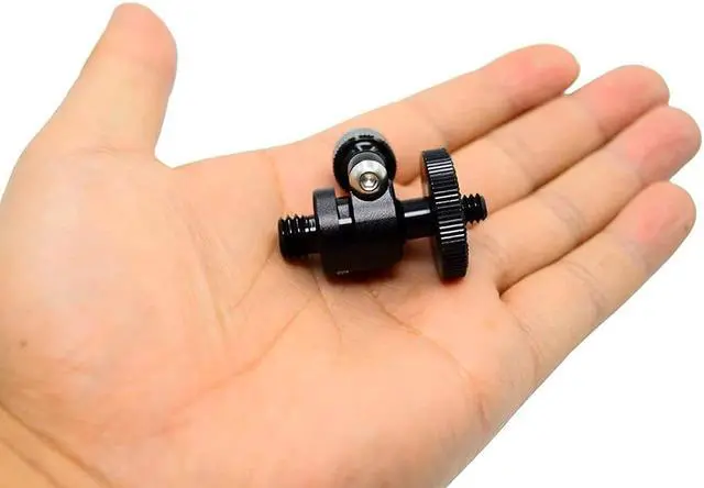 Alt view image 7 of 7 - koolehaoda small Ballhead Camera Ball Head Tripod Mount and 1/4 to 3/8 Connector 1/4 to 3/8 Connector)