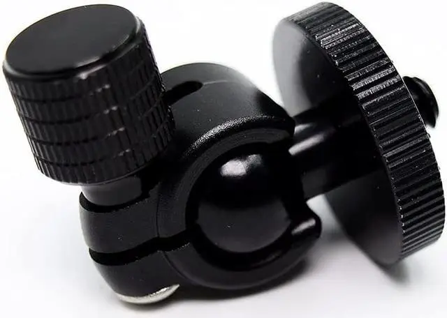 Alt view image 4 of 7 - koolehaoda small Ballhead Camera Ball Head Tripod Mount and 1/4 to 3/8 Connector 1/4 to 3/8 Connector)