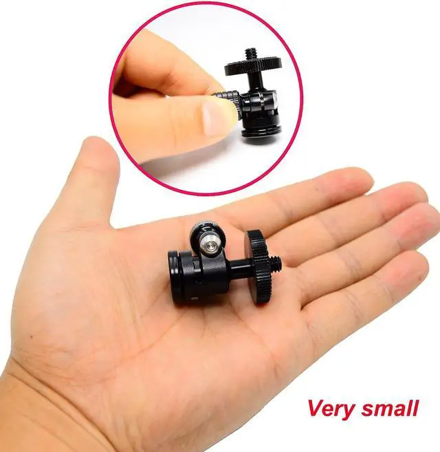 Alt view image 5 of 7 - koolehaoda 3/8 Mini Ball Head for Camera Tripod Monopod (3/8 Ball Head)