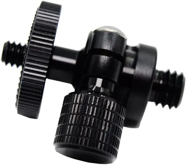 Alt view image 2 of 7 - koolehaoda small Ballhead Camera Ball Head Tripod Mount and 1/4 to 3/8 Connector 1/4 to 3/8 Connector)