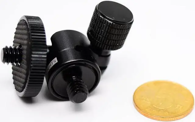 Alt view image 6 of 6 - koolehaoda small Ballhead Camera Ball Head Tripod Mount and 1/4 to 1/4 Connector (1/4 to 1/4 Connector)