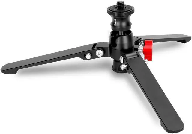 Main image of Koolehaoda Desktop Tripod Mini Tripod Universal 3-Foot Monopod Support Base Stand Unipod Support with 3/8" Screw for Monopods Ballhead DSLR Camera. Max Load 15kg / 33lbs DZ-221