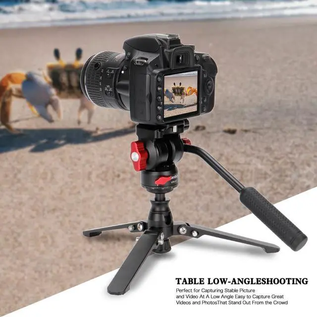 Alt view image 7 of 7 - Koolehaoda Desktop Tripod Mini Tripod Universal 3-Foot Monopod Support Base Stand Unipod Support with 3/8" Screw for Monopods Ballhead DSLR Camera. Max Load 15kg / 33lbs DZ-221