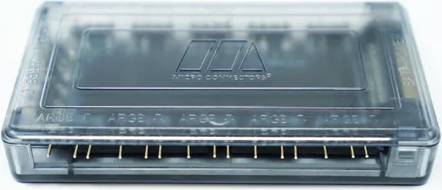 Alt view image 3 of 9 - Micro Connectors 11-Port ARGB Splitter Hub for Fan and Light with Magnetic Base