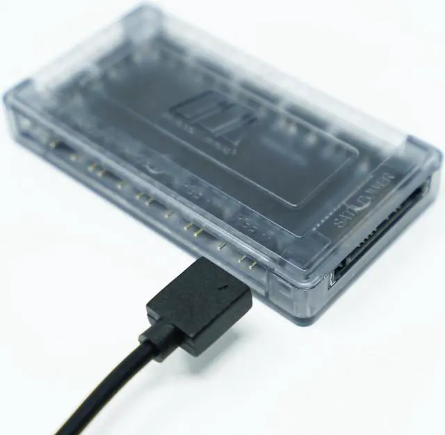 Alt view image 4 of 9 - Micro Connectors 11-Port ARGB Splitter Hub for Fan and Light with Magnetic Base