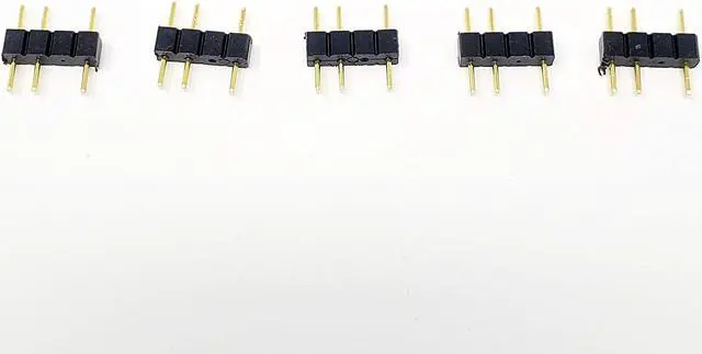 Alt view image 2 of 4 - Micro Connectors 30cm Addressable RGB (ARGB) 1 to 4 Splitter Cable with/5 Male Pins (F04-04ARGB-30)