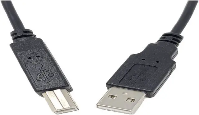 Alt view image 3 of 4 - Micro Connectors 10 Feet USB 2.0 A to B Cable Black 2-Pack (E07-122BLK-2P)