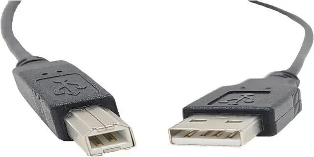 Alt view image 4 of 4 - Micro Connectors 10 Feet USB 2.0 A to B Cable Black 2-Pack (E07-122BLK-2P)