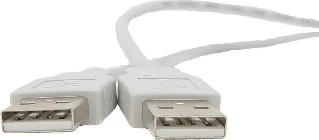 Alt view image 3 of 4 - Micro Connectors 10 Feet USB 2.0 A to A Cable 2-Pack (E07-124-2P)