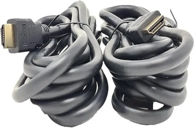 Alt view image 2 of 4 - Micro Connectors 10 Feet Premium 4K High Speed HDMI  With Ethernet Cable 2-Pack (H2-10MAMA-2P)
