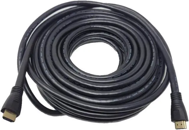 Alt view image 2 of 4 - Micro Connectors 65 Feet High-Speed 4K HDMI 1.4 CL2 in-Wall Rated Cable (H2-65MAMA-24G)