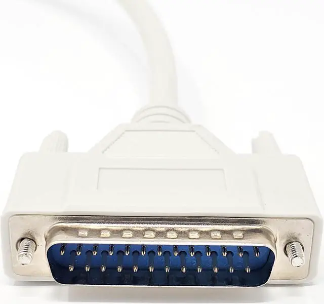Alt view image 3 of 4 - Micro Connectors 10 Feet IEEE-1284 DB25 Parallel Cable M/F (M01-017)