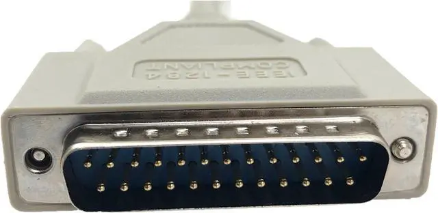 Alt view image 2 of 4 - Micro Connectors 25 Feet Bi-Directional Parallel Printer (IEEE-1284) Cable (DB25M to C36M) (M01-010-25)