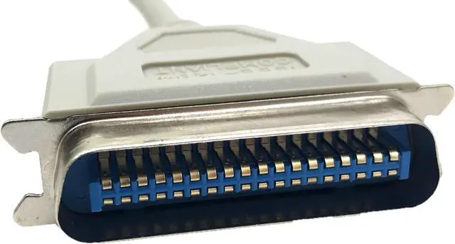 Alt view image 3 of 4 - Micro Connectors 25 Feet Bi-Directional Parallel Printer (IEEE-1284) Cable (DB25M to C36M) (M01-010-25)