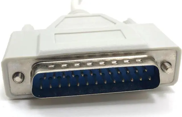 Alt view image 4 of 5 - Micro Connectors Model M02-1156N 6 ft. Null Modem Cable DB9F to DB25M
